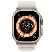 Ремінець Alpine Loop для Apple watch 42mm/44mm/45mm/49mm (m/l), Сірий / Starlight