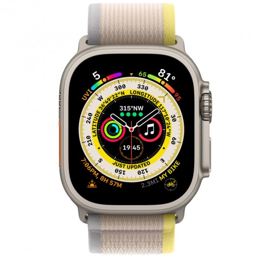 Ремешок Trail Loop для Apple Watch 42(ser.1-3)/44/45/46/49mm (m/l) Yellow / Beige - изображение 1