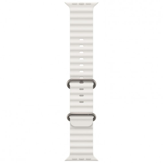 Ремешок Ocean Band для Apple watch 42mm/44mm/45mm/49mm, Белый / White