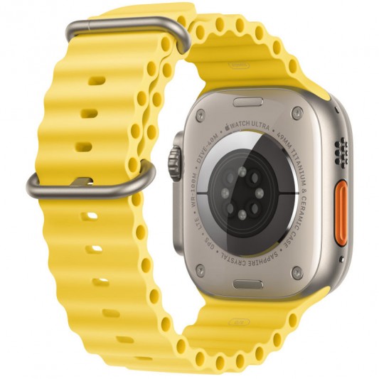 Ремінець Ocean Band для Apple Watch 42(ser.1-3)/44/45/46/49mm Жовтий / Yellow - зображення 1 