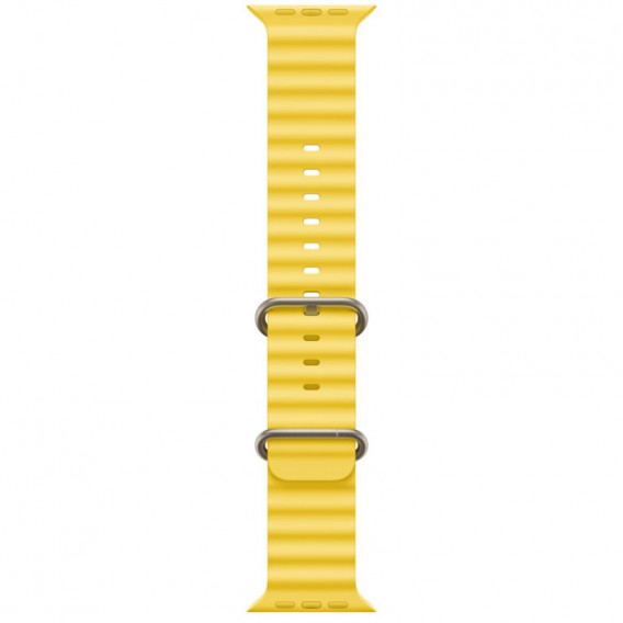 Ремешок Ocean Band для Apple watch 42mm/44mm/45mm/49mm, Желтый / Yellow