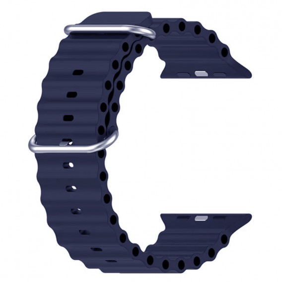 Ремешок Ocean Band для Apple watch 42mm/44mm/45mm/49mm, Синий / Deep navy