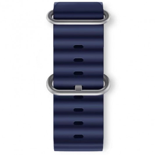 Ремешок Ocean Band для Apple Watch 42(ser.1-3)/44/45/46/49mm Синий / Deep navy - изображение 3