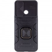 Ударопрочный чехол Camshield Flash Ring для Xiaomi Redmi 10C, Черный