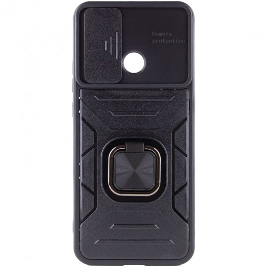 Ударопрочный чехол Camshield Flash Ring для Xiaomi Redmi 10C Черный - изображение 1