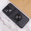 Ударопрочный чехол Camshield Flash Ring для Xiaomi Redmi 10C, Черный