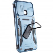 Удароміцний чохол Camshield Army Ring для Xiaomi Redmi 10C, Синій / Light Blue