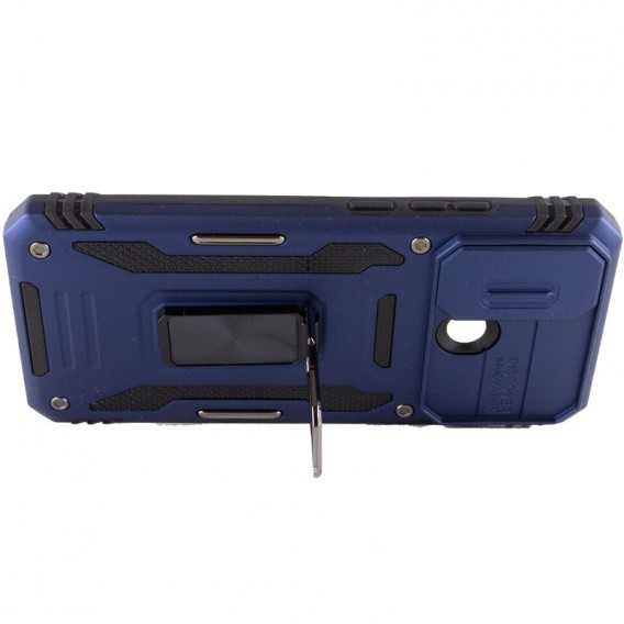 Удароміцний чохол Camshield Army Ring для Xiaomi Redmi 10C, Синій / Navy
