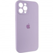 Чохол для iPhone 12 Pro Max - Silicone Case Full Camera Protective (AA), Бузковий / Lilac