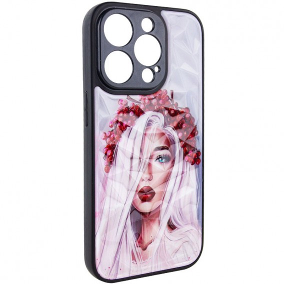 TPU+PC чохол Prisma Ladies для Apple iPhone 14 Pro (6.1"), Ukrainian Girl