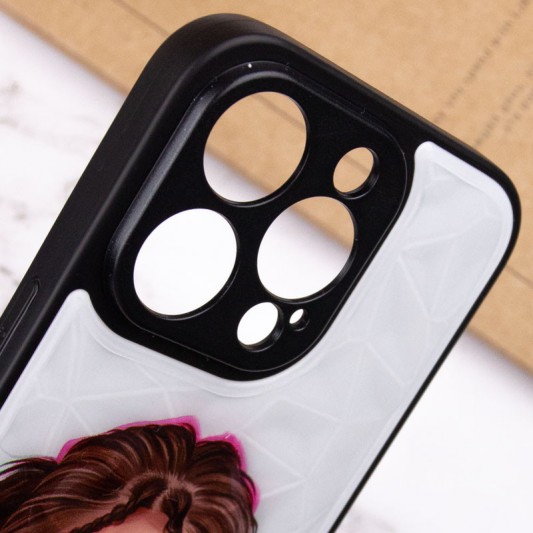 TPU+PC чохол Prisma Ladies для Apple iPhone 14 Pro (6.1") Chocolate - зображення 4 