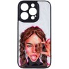 TPU+PC чехол Prisma Ladies для Apple iPhone 14 Pro Max (6.7"), Chocolate