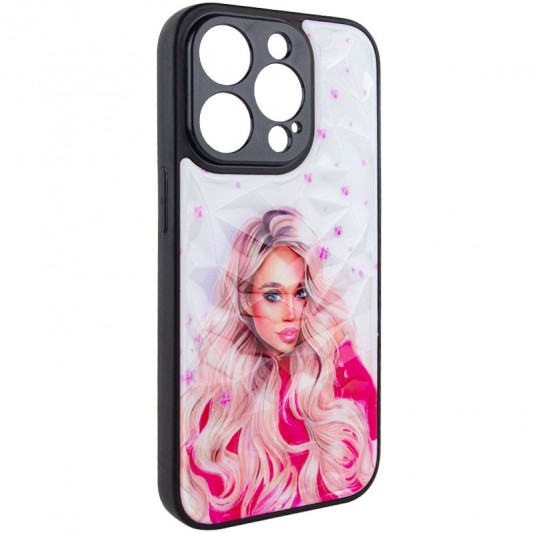 TPU+PC чохол Prisma Ladies для Apple iPhone 14 Pro Max (6.7") Pink - зображення 1 