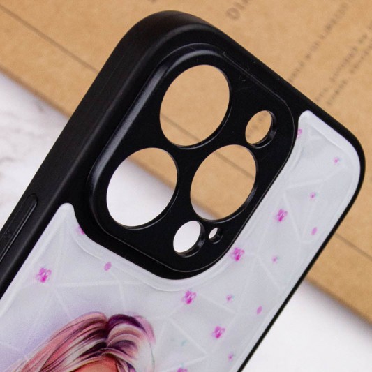 TPU+PC чохол Prisma Ladies для Apple iPhone 14 Pro Max (6.7") Pink - зображення 4 