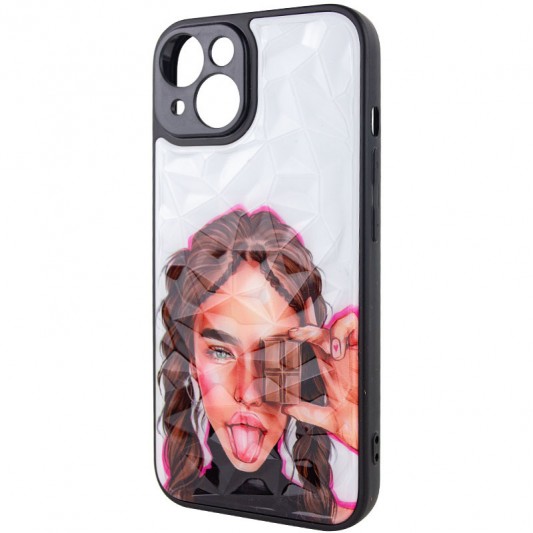 TPU+PC чохол Prisma Ladies для Apple iPhone 14 (6.1") Chocolate - зображення 2 