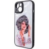 TPU+PC чохол Prisma Ladies для Apple iPhone 14 (6.1"), Girl in a hat
