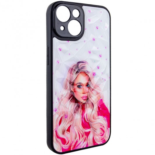 TPU+PC чохол Prisma Ladies для Apple iPhone 14 (6.1") Pink - зображення 1 