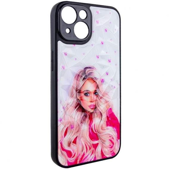 TPU+PC чохол Prisma Ladies для Apple iPhone 14 (6.1"), Pink