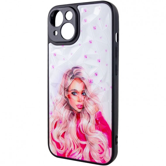 TPU+PC чохол Prisma Ladies для Apple iPhone 14 (6.1"), Pink