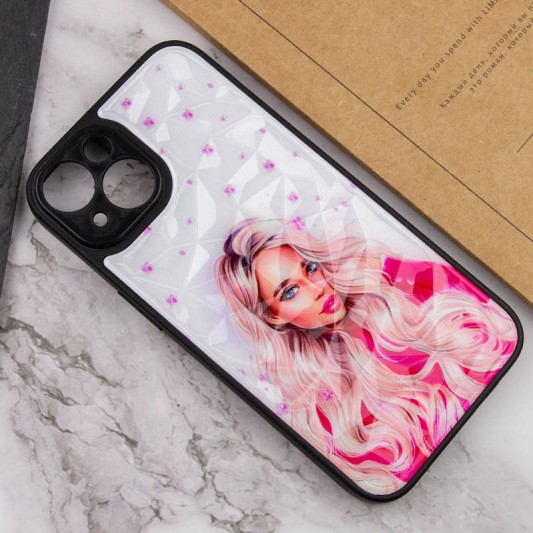 TPU+PC чохол Prisma Ladies для Apple iPhone 14 (6.1") Pink - зображення 3 