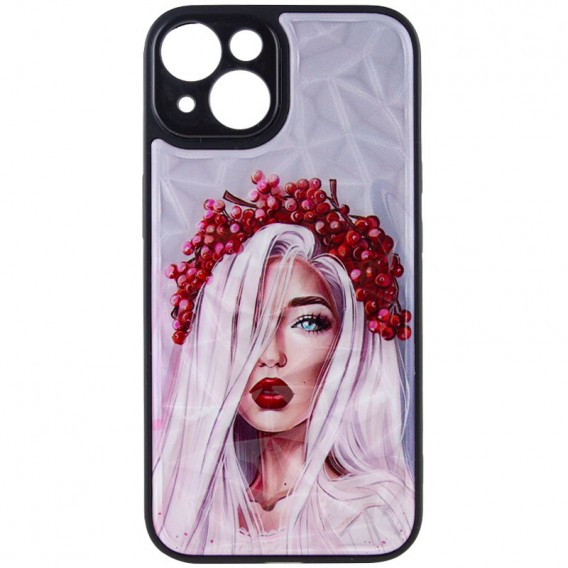 TPU+PC чохол Prisma Ladies для Apple iPhone 14 (6.1"), Ukrainian Girl