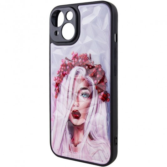 TPU+PC чехол Prisma Ladies для Apple iPhone 14 (6.1") Ukrainian Girl - изображение 2