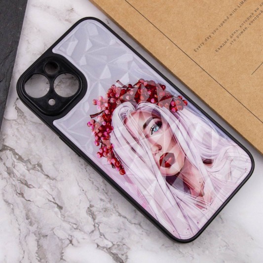 TPU+PC чехол Prisma Ladies для Apple iPhone 14 (6.1") Ukrainian Girl - изображение 3