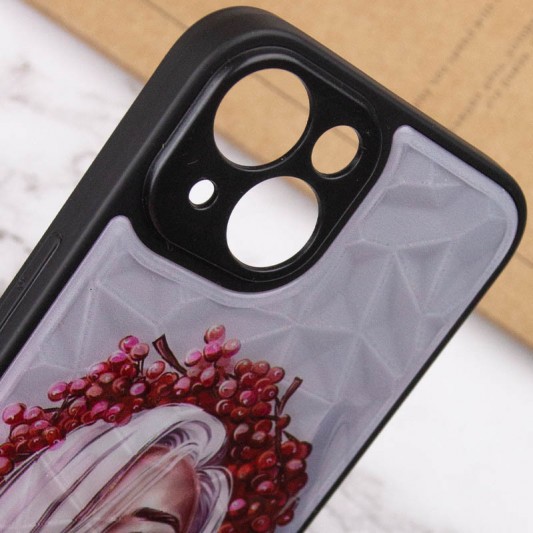 TPU+PC чехол Prisma Ladies для Apple iPhone 14 (6.1") Ukrainian Girl - изображение 4
