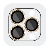 Захисне скло на камеру для iPhone 12 Pro / 11 Pro Max / 11 Pro - Metal Shine, Золотий / Gold