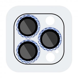 Захисне скло Metal Shine на камеру (в упак.) для Apple iPhone 13 Pro / 13 Pro Max Блакитний / Sierra Blue Захисне скло Metal Shine на камеру (в упак.) для Apple iPhone 13 Pro / 13 Pro Max Блакитний / Sierra Blue