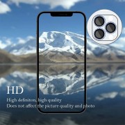 Защитное стекло Metal Shine на камеру (в упак.) для Apple iPhone 13 Pro / 13 Pro Max, Голубой / Sierra Blue