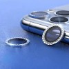 Захисне скло на камеру для iPhone 13 Pro / 13 Pro Max - Metal Shine, Срібний / Silver