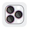 Захисне скло Metal Shine на камеру (в упак.) для Apple iPhone 13 Pro / 13 Pro Max, Бузковий / Rainbow