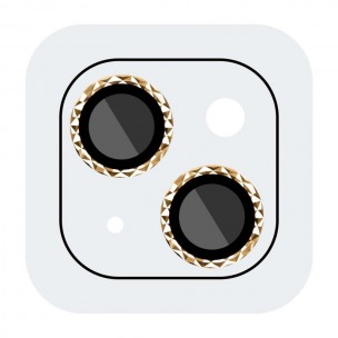 Захисне скло Metal Shine на камеру (у упак.) для Apple iPhone 14 (6.1") / 14 Plus (6.7") Золотий / Gold Захисне скло Metal Shine на камеру (у упак.) для Apple iPhone 14 (6.1") / 14 Plus (6.7") Золотий / Gold