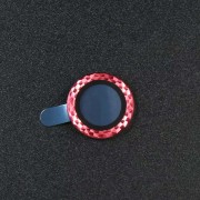 Защитное стекло Metal Shine на камеру (в упак.) для Apple iPhone 14 (6.1") / 14 Plus (6.7"), Красный / Red