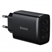 Зарядний пристрій Baseus Compact 17W (3USB) (CCXJ02)