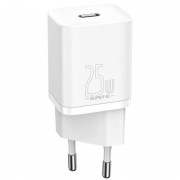 МЗП Baseus Super Si Quick Charger 25W (1USB-C) (CCSP) Білий