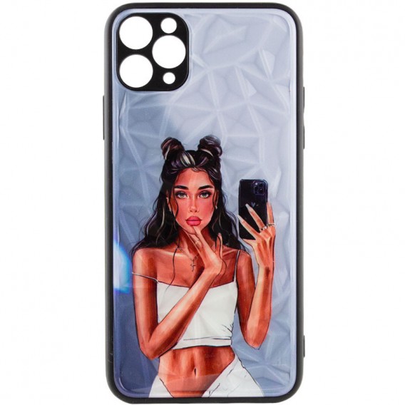 TPU+PC чохол Prisma Ladies для Apple iPhone 11 Pro Max (6.5"), Black in White