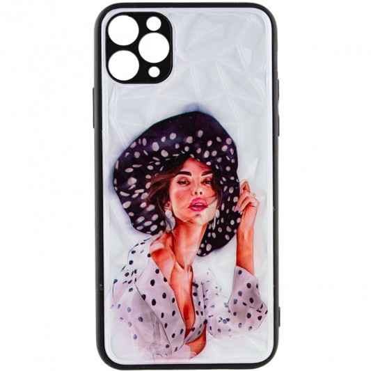TPU+PC чехол Prisma Ladies для Apple iPhone 11 Pro Max (6.5") Girl in a hat - изображение 1