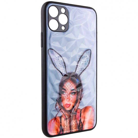 TPU+PC чохол Prisma Ladies для Apple iPhone 11 Pro Max (6.5"), Rabbit