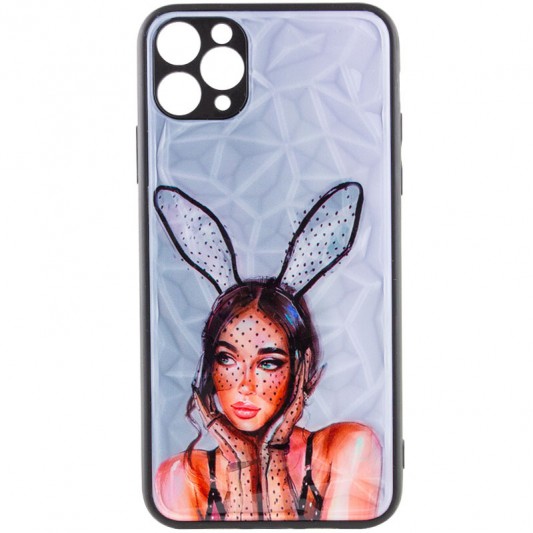 TPU+PC чехол Prisma Ladies для Apple iPhone 11 Pro Max (6.5") Rabbit - изображение 1