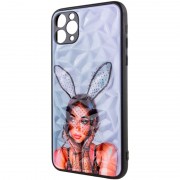 TPU+PC чехол Prisma Ladies для Apple iPhone 11 Pro Max (6.5"), Rabbit