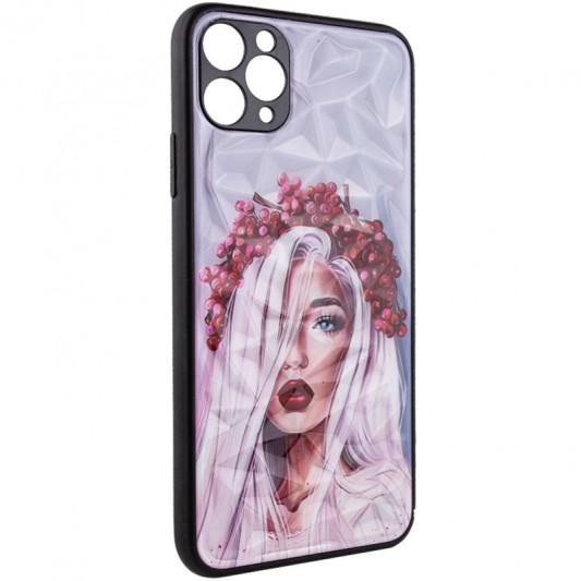 TPU+PC чехол Prisma Ladies для Apple iPhone 11 Pro Max (6.5") Ukrainian Girl