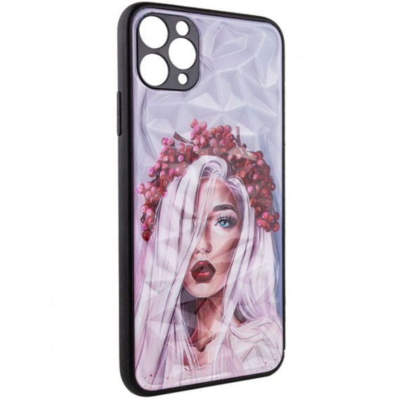 TPU+PC чохол Prisma Ladies для Apple iPhone 11 Pro Max (6.5"), Ukrainian Girl