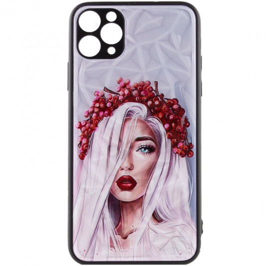 TPU+PC чехол Prisma Ladies для Apple iPhone 11 Pro Max (6.5") Ukrainian Girl - изображение 1