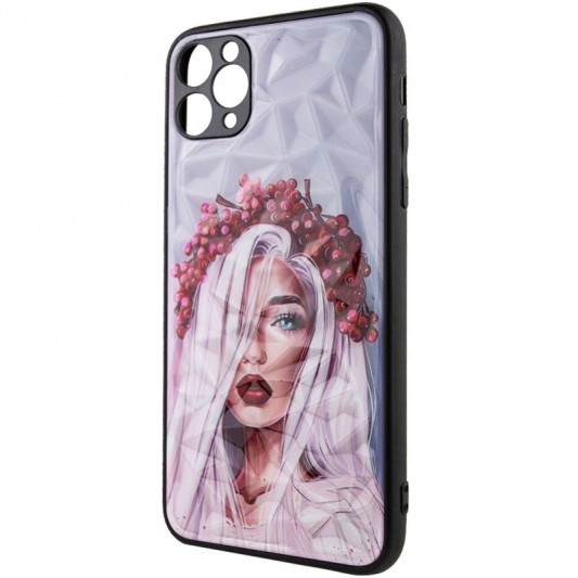 TPU+PC чехол Prisma Ladies для Apple iPhone 11 Pro Max (6.5") Ukrainian Girl - изображение 2