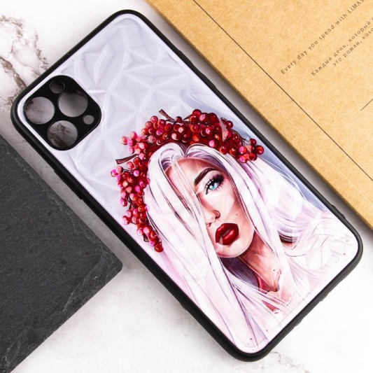 TPU+PC чехол Prisma Ladies для Apple iPhone 11 Pro Max (6.5") Ukrainian Girl - изображение 5