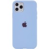 Чохол Silicone Case Full Protective (AA) для Apple iPhone 11 Pro Max (6.5"), Блакитний / Lilac Blue