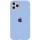 Чохол Silicone Case Full Protective (AA) для Apple iPhone 11 Pro Max (6.5") Блакитний / Lilac Blue