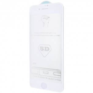 Защитное стекло 5D Hard (full glue) (тех.пак) для Apple iPhone 7 / 8 / SE (2020) (4.7